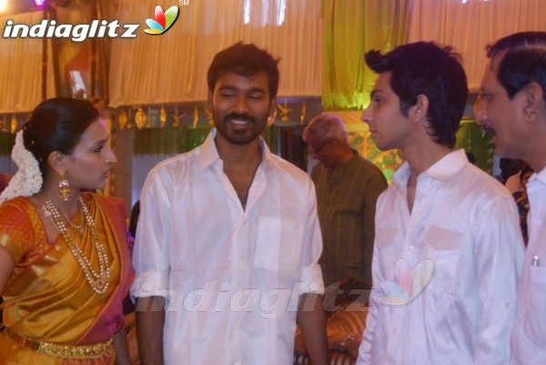 Celebs at Anirudh's Sister wedding